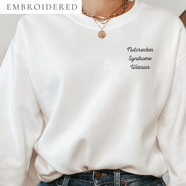 Nutcracker Syndrome Warrior Embroidered Crewneck