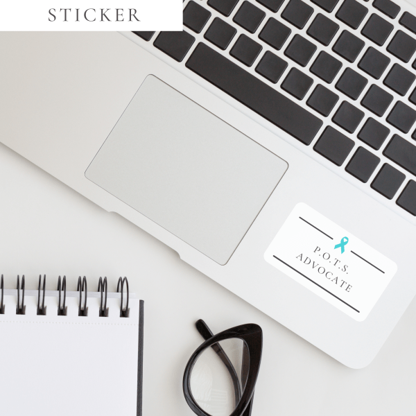 Postural Orthostatic Tachycardia Syndrome Advocate Sticker - Image 2