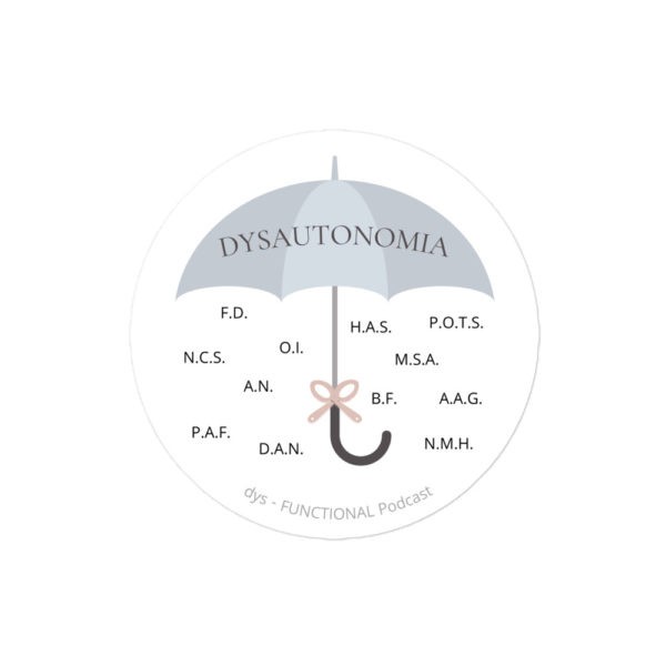 Dysautonomia Umbrella Terms Sticker - Image 5