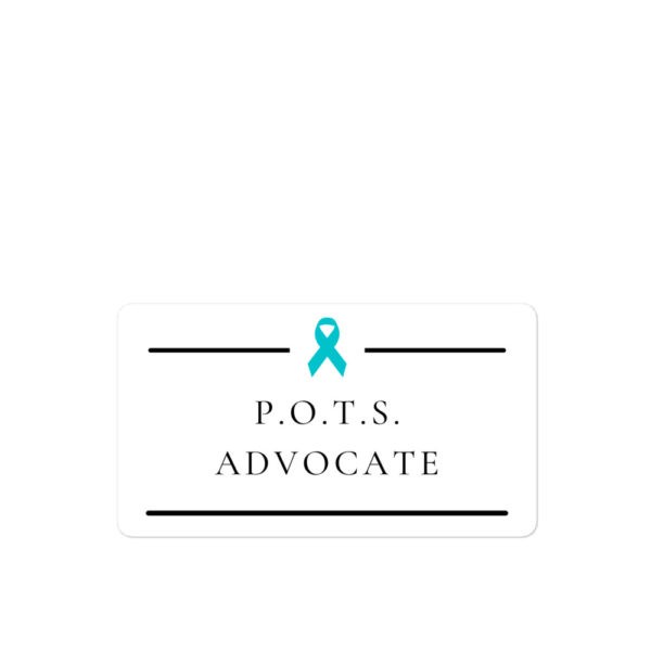 Postural Orthostatic Tachycardia Syndrome Advocate Sticker - Image 5