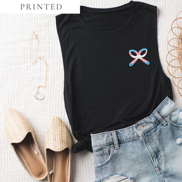 Transgender Pride Women's Muscle Tee