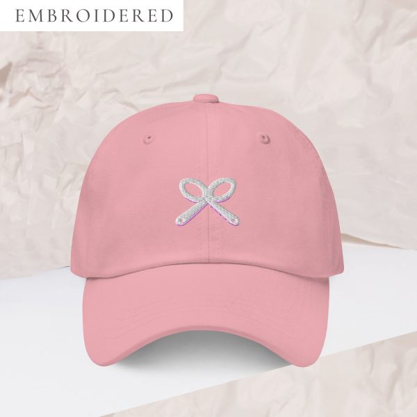Collective Classic White Logo Embroidered Dad Hat