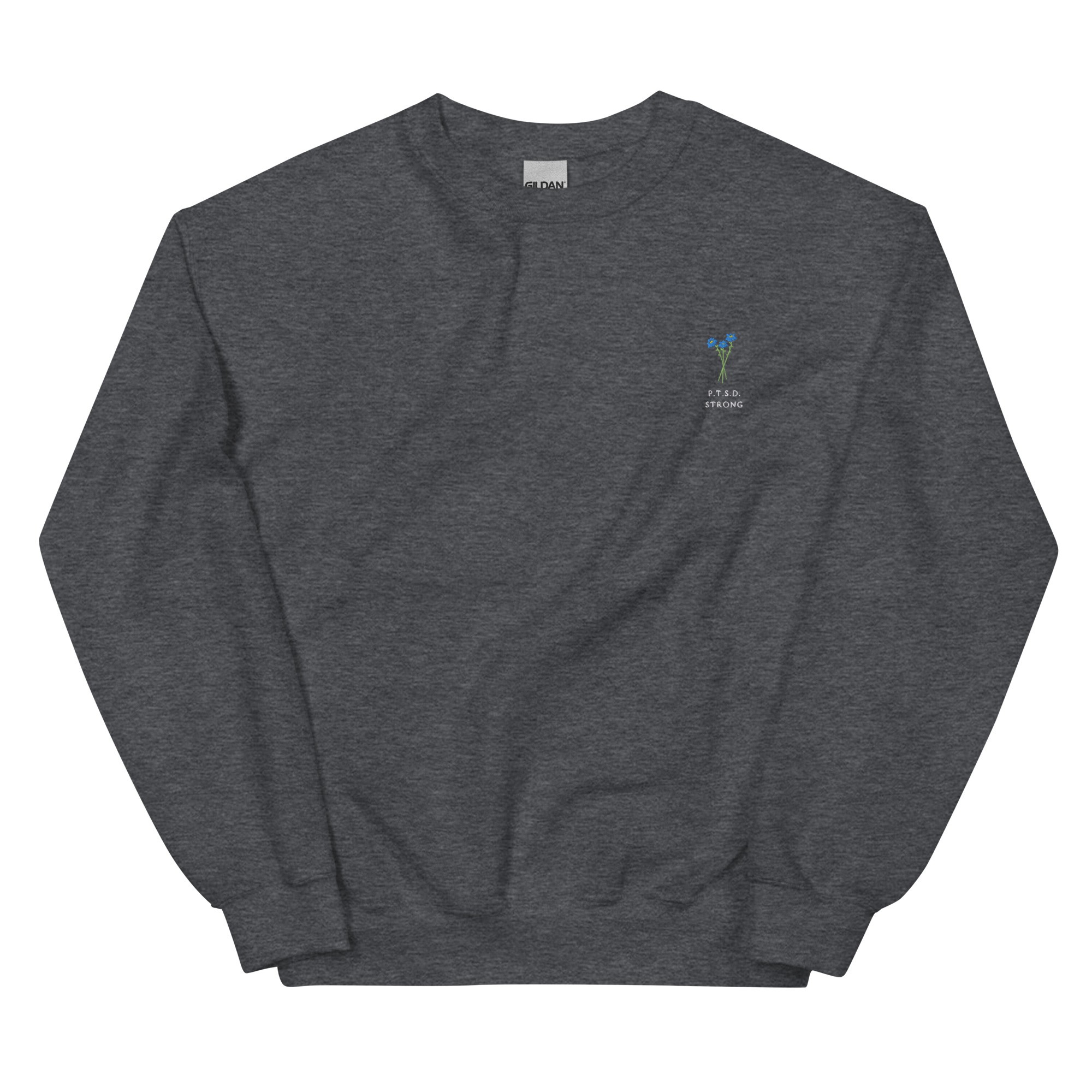Post Traumatic Stress Disorder Strong Embroidered Crewneck - Image 4