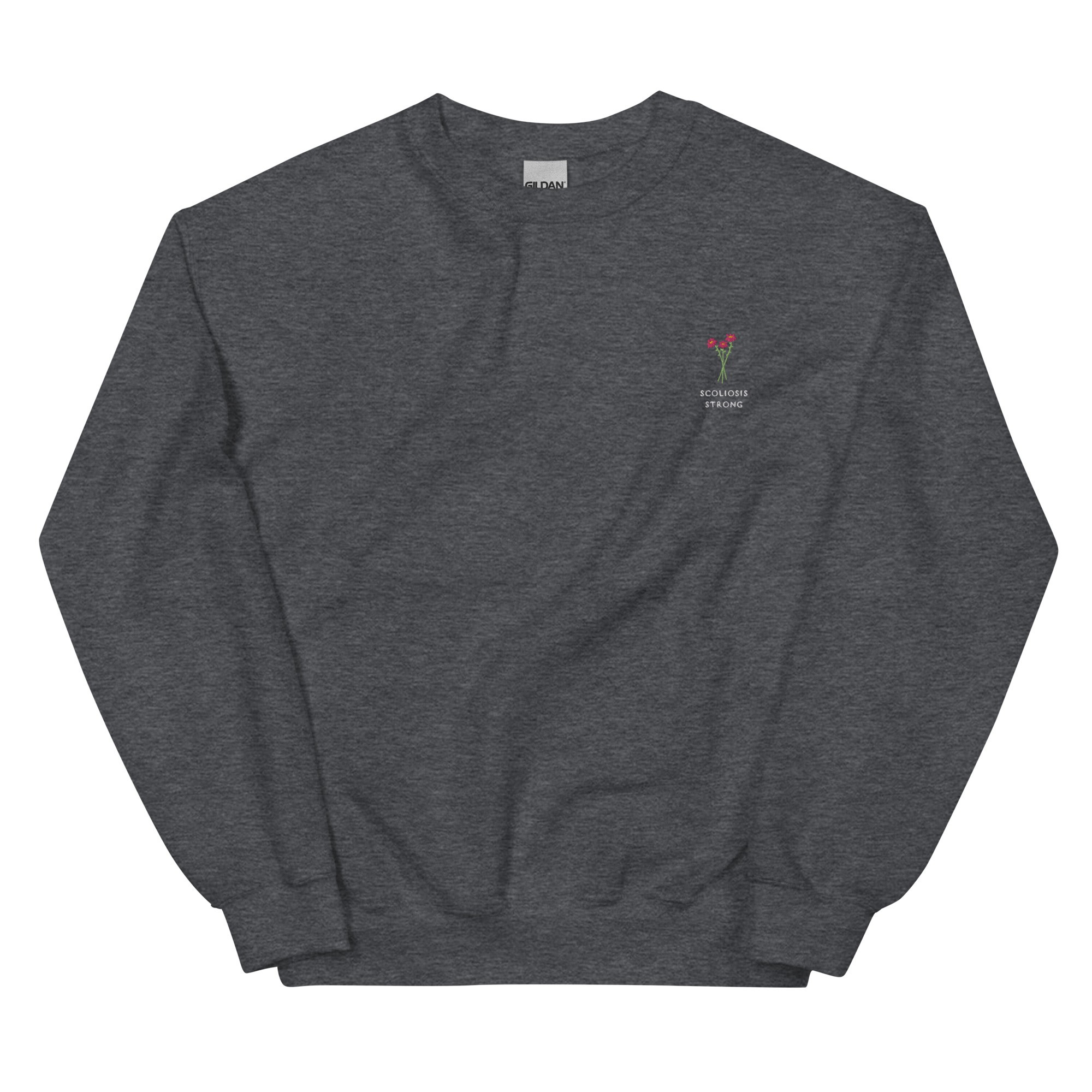 Scoliosis Strong Embroidered Crewneck - Image 4