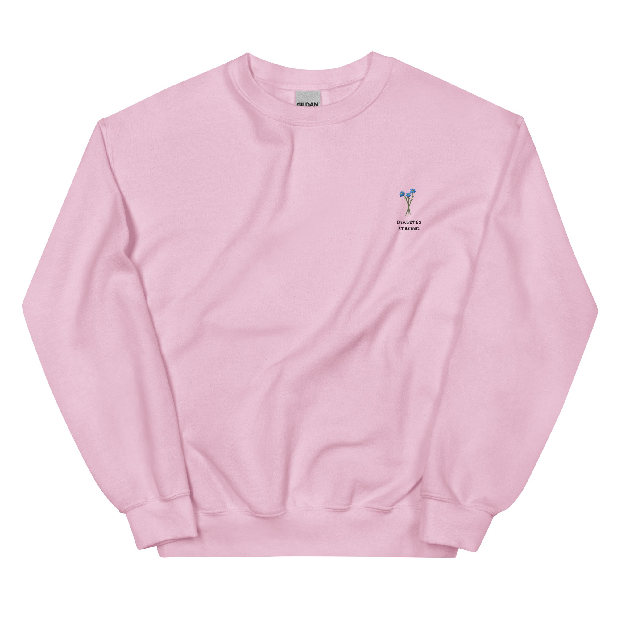 Diabetes Strong Embroidered Crewneck - Image 8