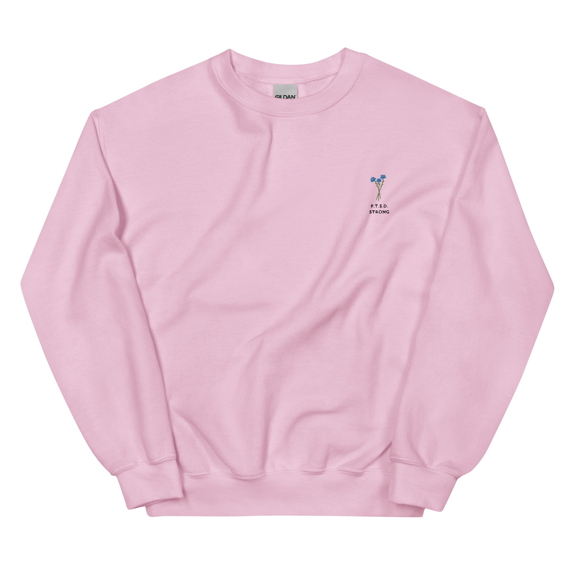Post Traumatic Stress Disorder Strong Embroidered Crewneck - Image 8