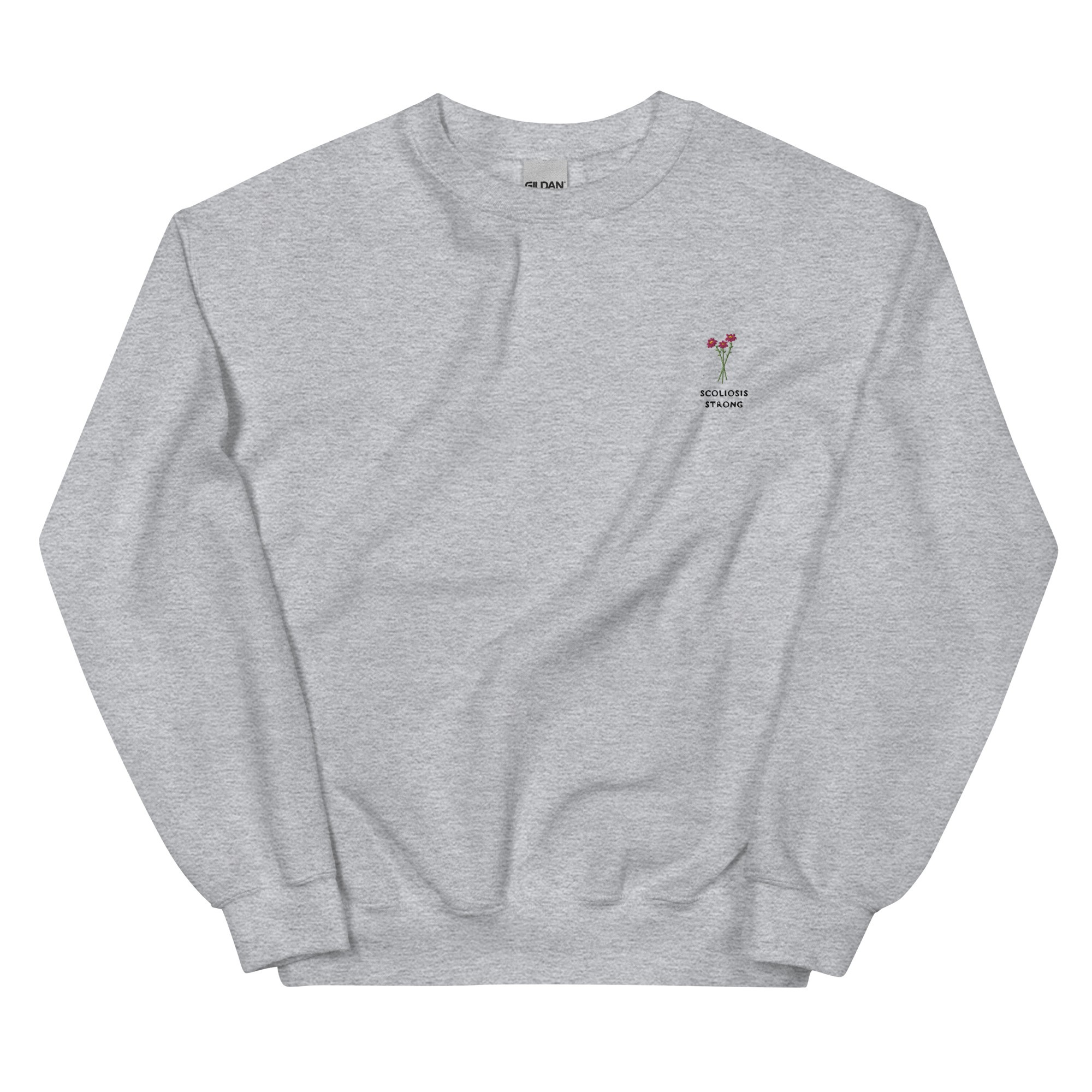 Scoliosis Strong Embroidered Crewneck - Image 7