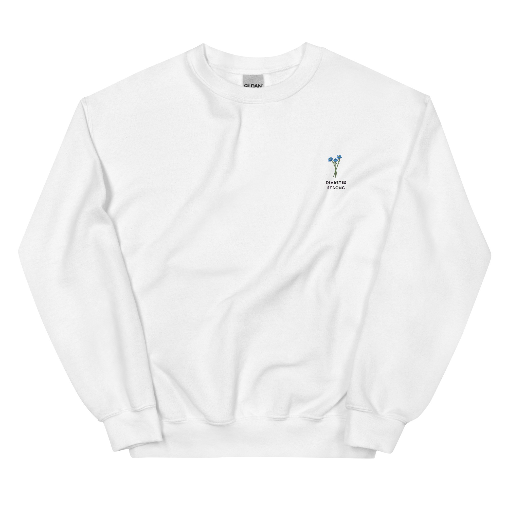 Diabetes Strong Embroidered Crewneck - Image 9