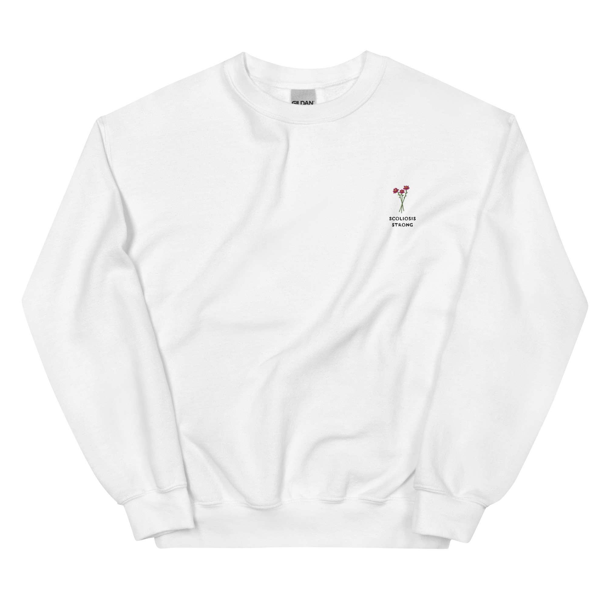 Scoliosis Strong Embroidered Crewneck - Image 9