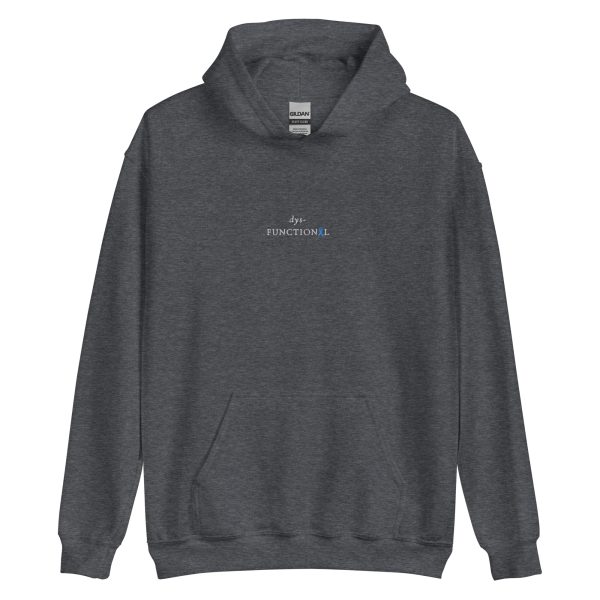 dys-FUNCTIONAL Dysautonomia Podcast Collab Embroidered Hoodie - Image 6