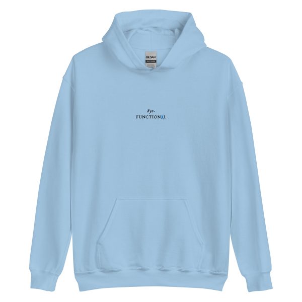 dys-FUNCTIONAL Dysautonomia Podcast Collab Embroidered Hoodie - Image 8