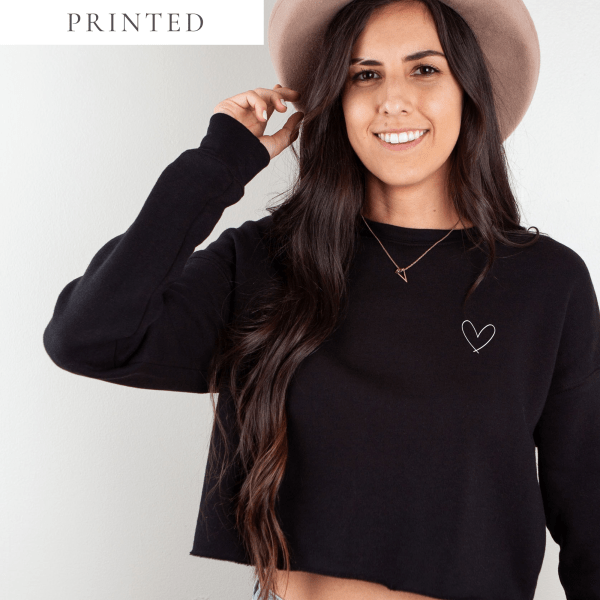 Please Give Me Space To Keep Me Safe - Immunocompromised Cropped Crewneck