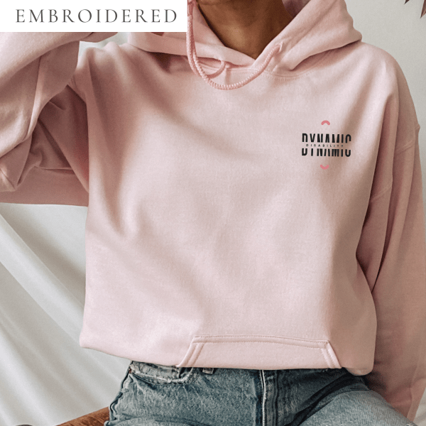 Dynamic Disability Centered Embroidered Hoodie