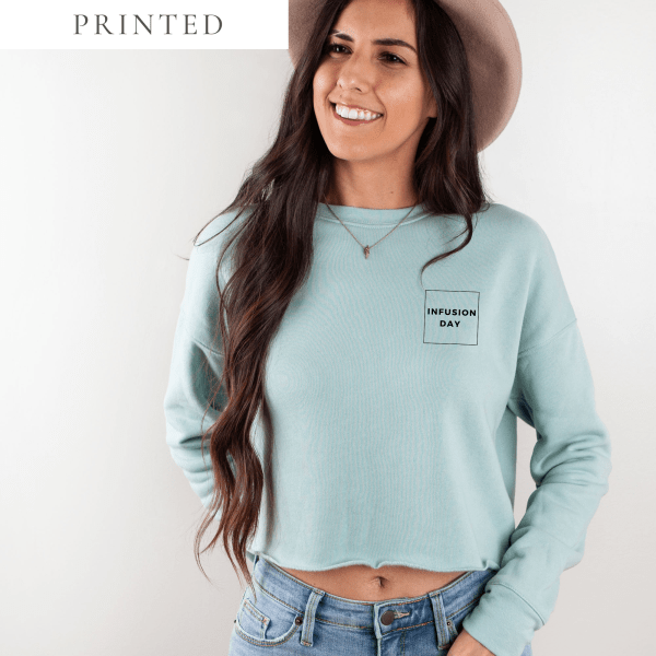 Infusion Day Cropped Crewneck