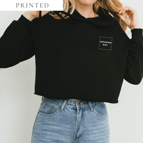 Infusion Day Cropped Hoodie