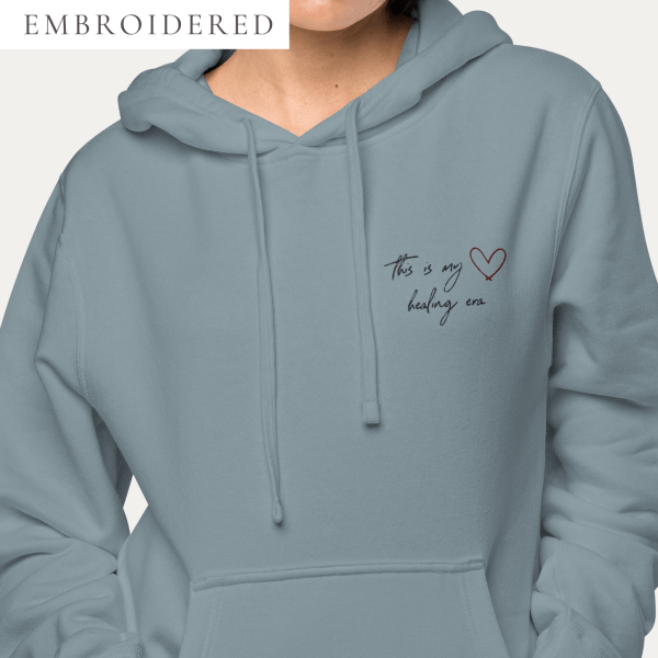 This Is My Healing Era Embroidered Hoodie/Sweatsuit