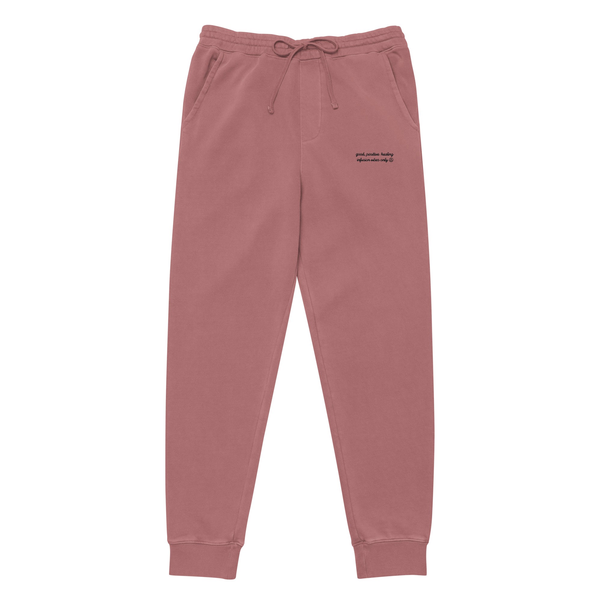 Good, Positive, Healing Infusion Vibes Only - Infusion Affirmation Embroidered Sweatpants/Sweatsuit - Image 5