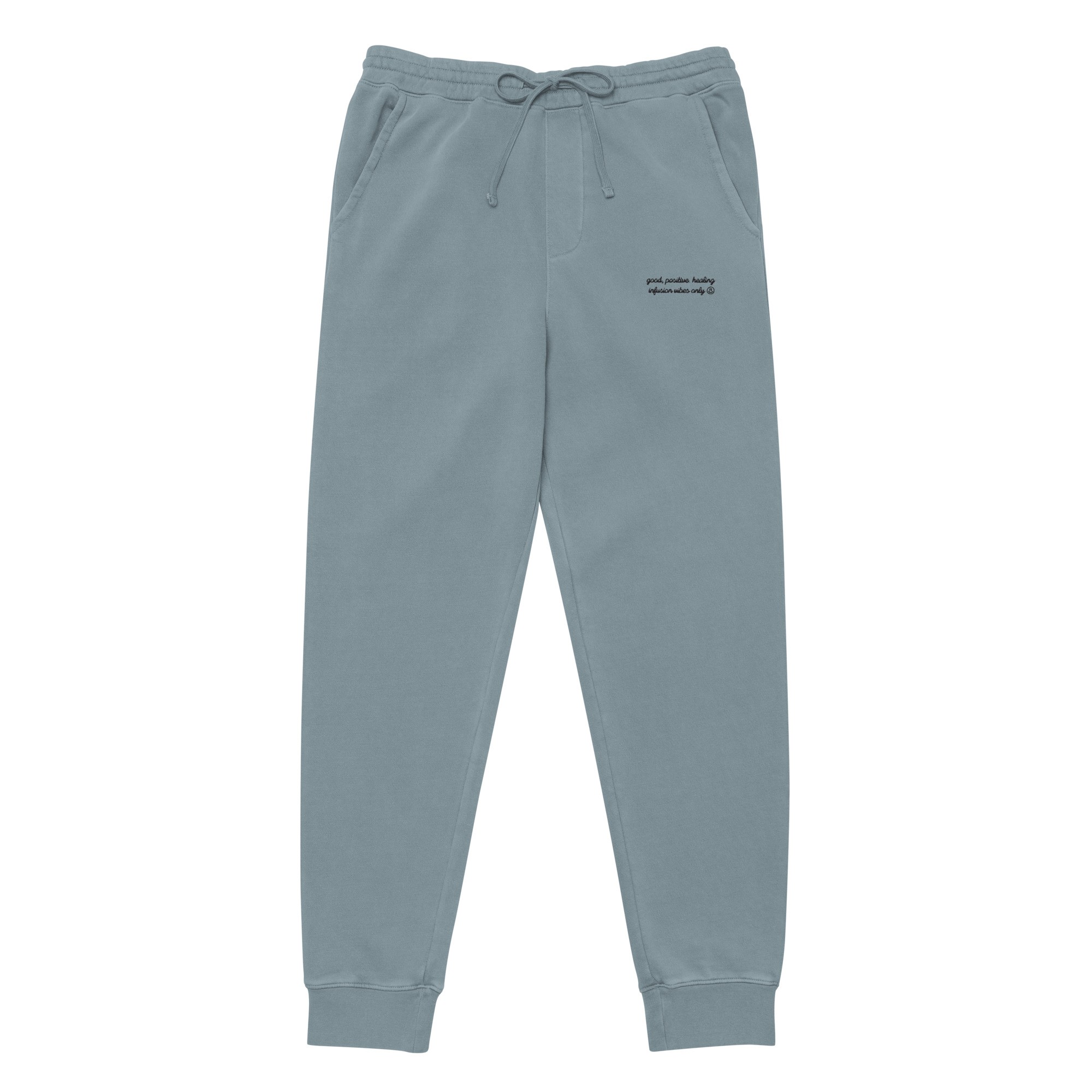 Good, Positive, Healing Infusion Vibes Only - Infusion Affirmation Embroidered Sweatpants/Sweatsuit - Image 4