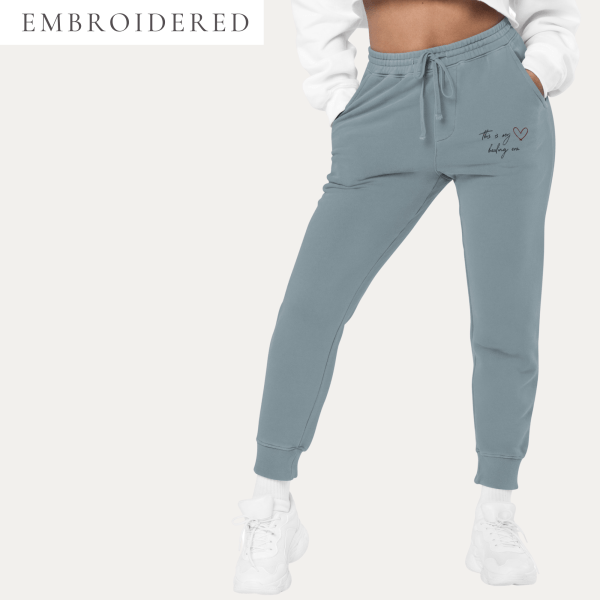 This Is My Healing Era Embroidered Sweatpants/Sweatsuit