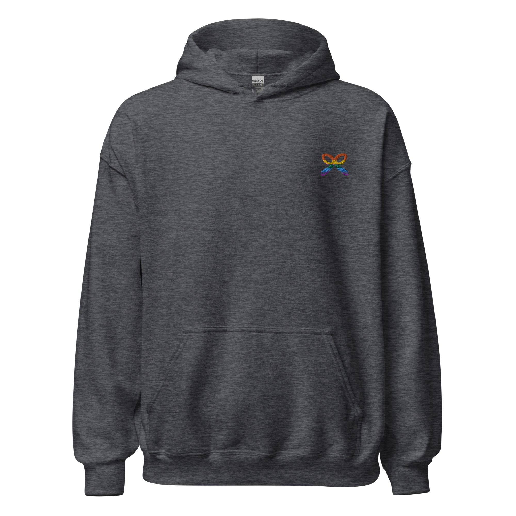 LGBTQIA+ Pride Embroidered Hoodie - Image 6