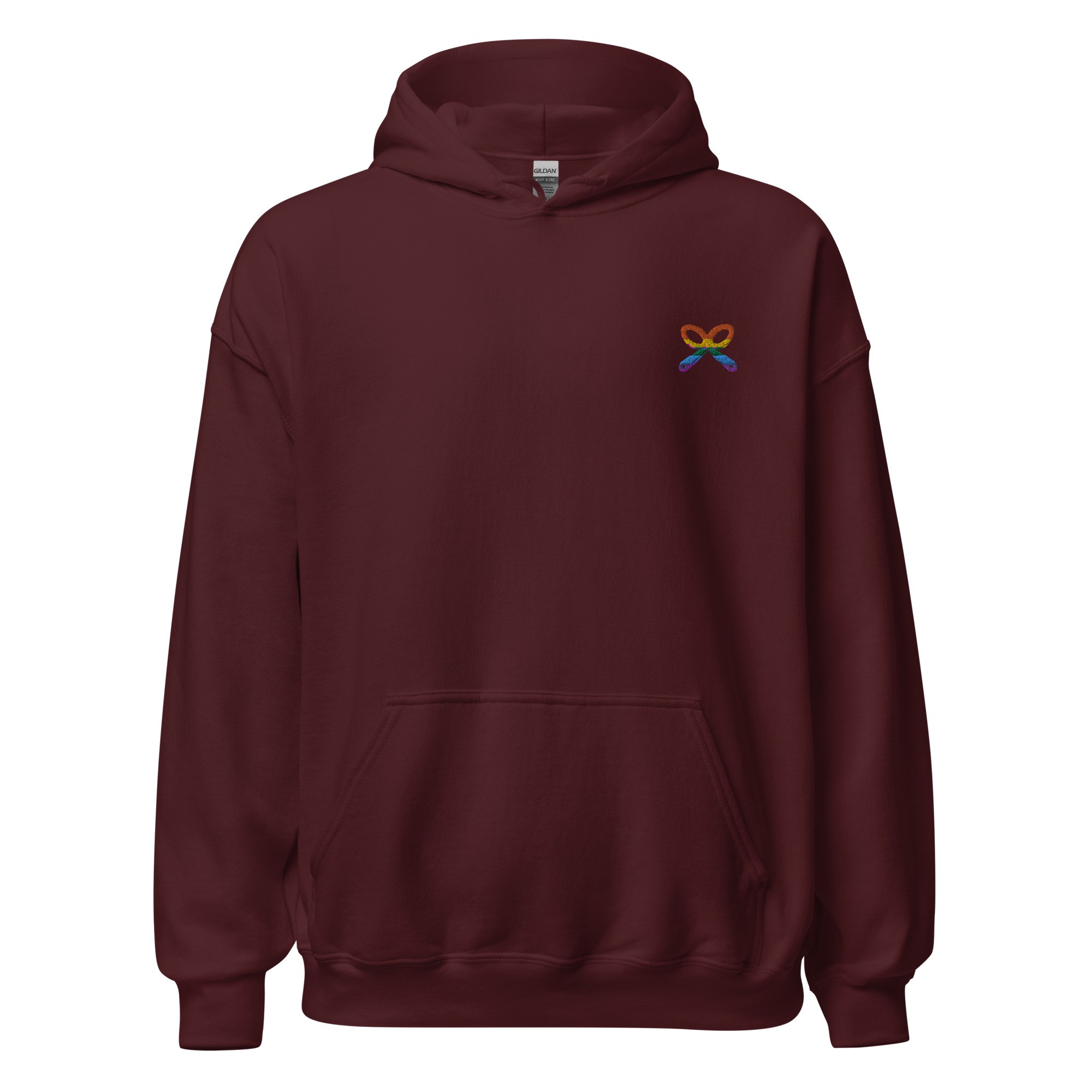 LGBTQIA+ Pride Embroidered Hoodie - Image 5