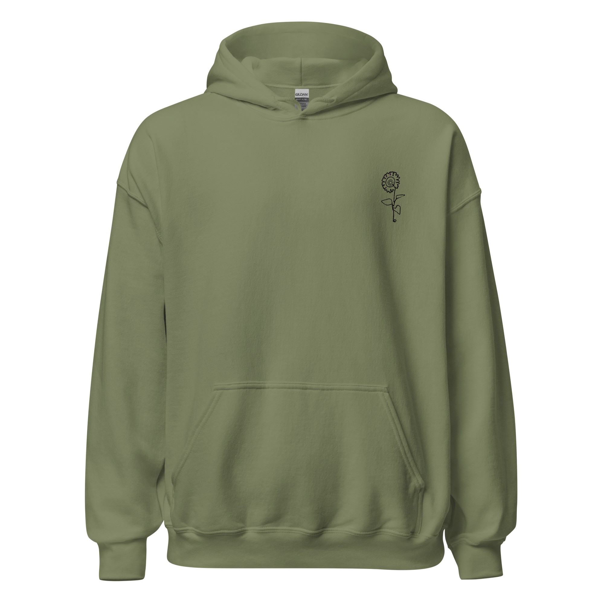 Port-A-Cath Flower Embroidered Hoodie - Image 7