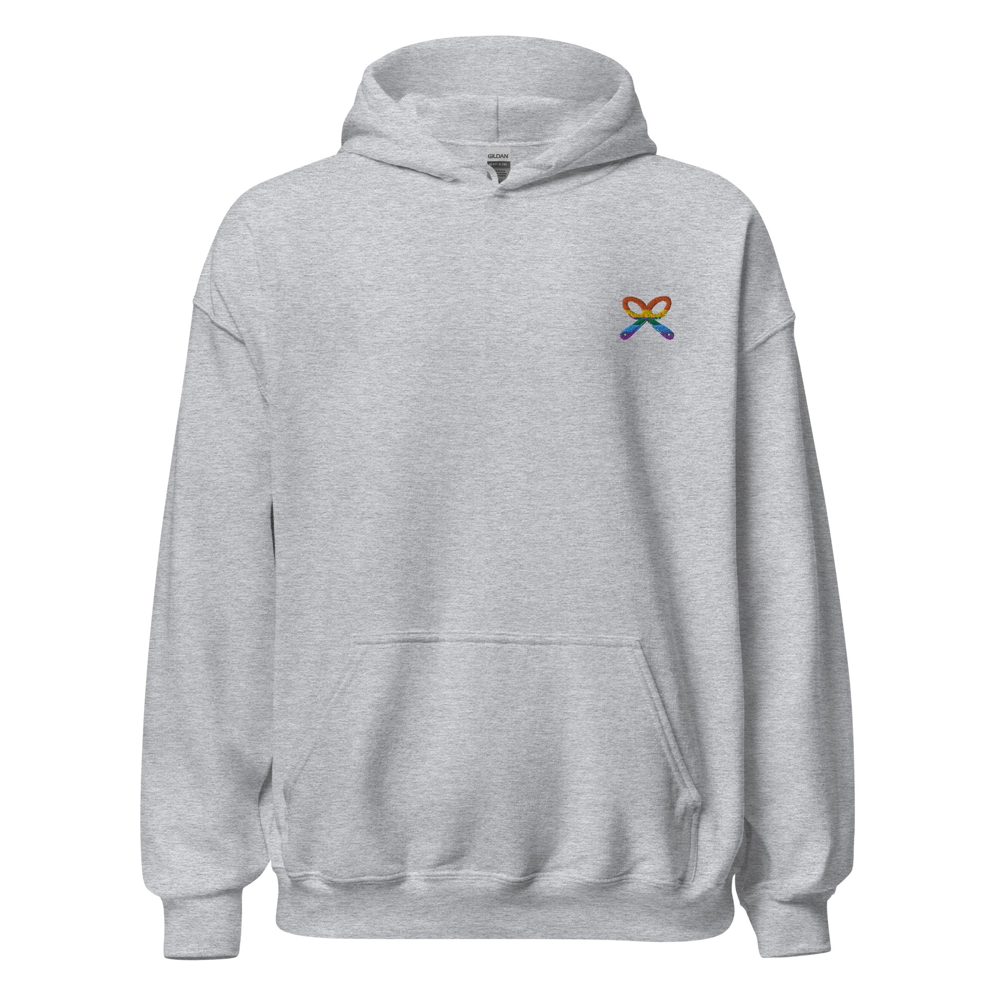 LGBTQIA+ Pride Embroidered Hoodie - Image 8
