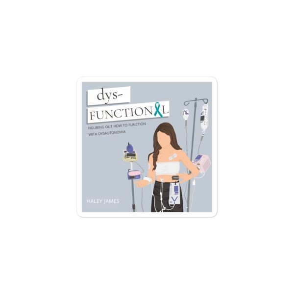 dys-FUNCTIONAL Podcast Cover Sticker - Image 4