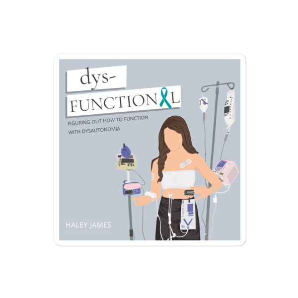 dys-FUNCTIONAL Podcast Cover Sticker - Image 3