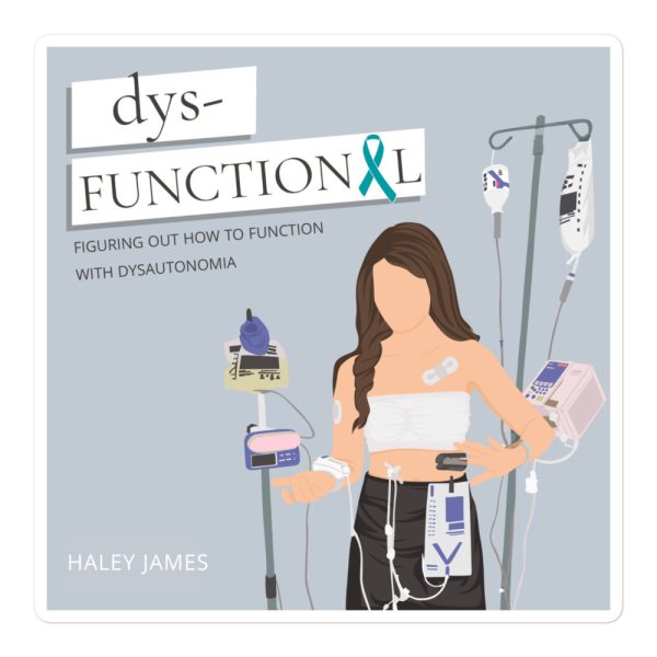 dys-FUNCTIONAL Podcast Cover Sticker - Image 2