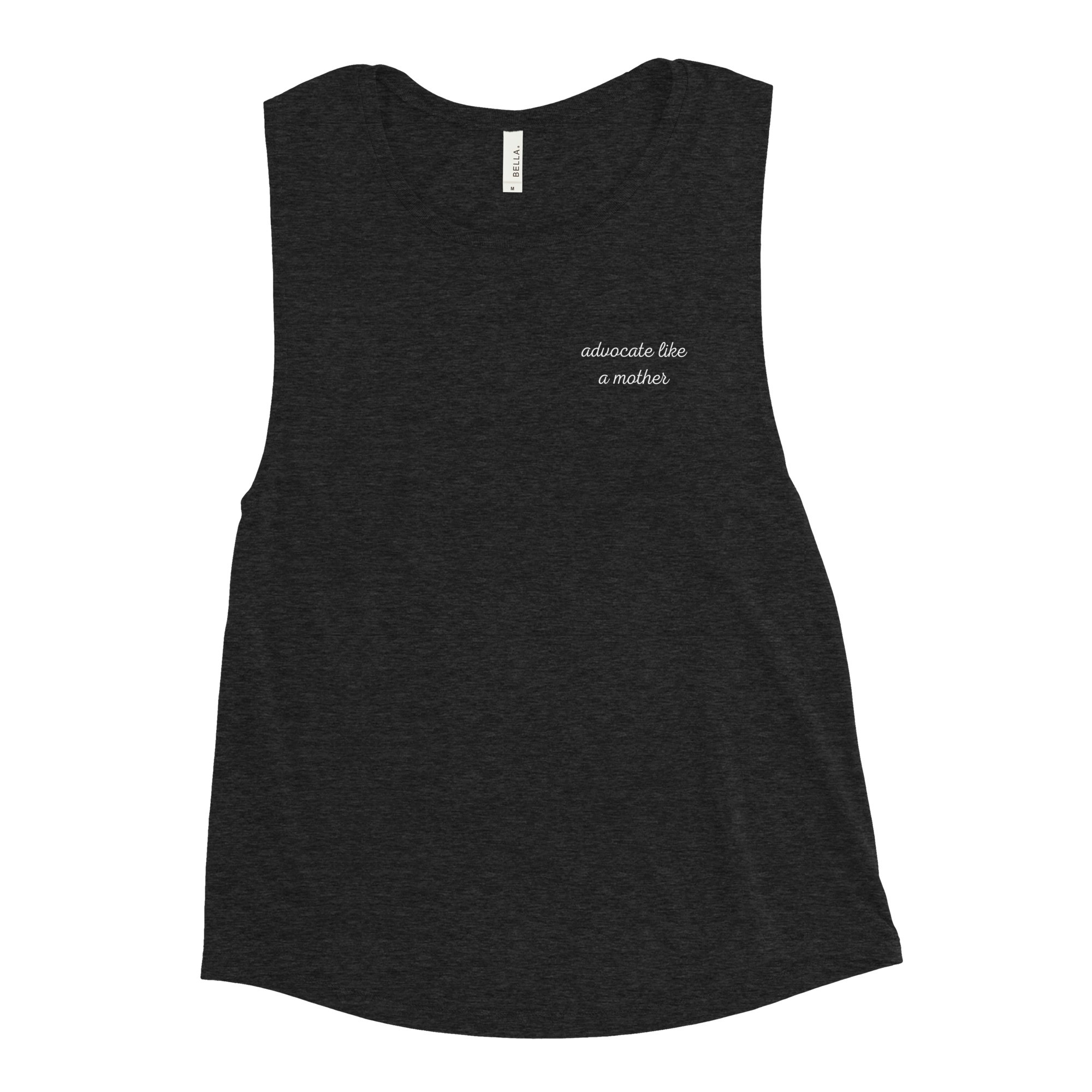 Advocate Like A Mother Women's Muscle Tee - Image 2