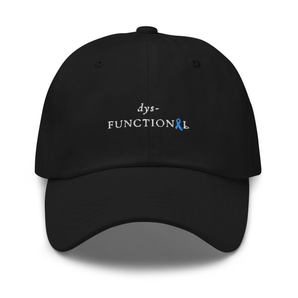 dys-FUNCTIONAL Podcast Embroidered Dad Hat - Image 5