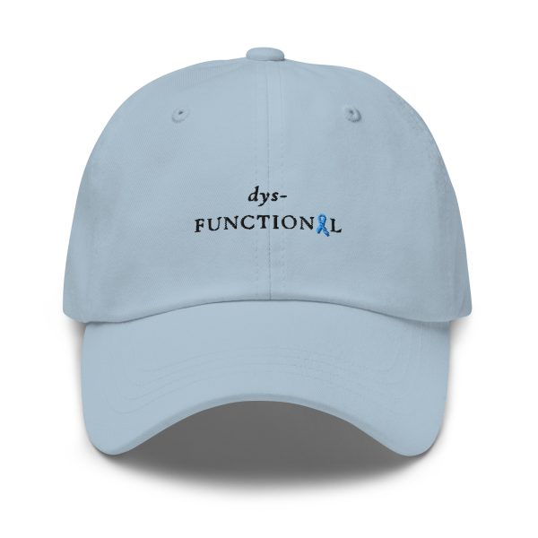 dys-FUNCTIONAL Podcast Embroidered Dad Hat - Image 2