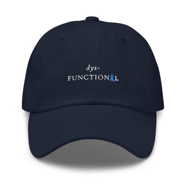 dys-FUNCTIONAL Podcast Embroidered Dad Hat - Image 6