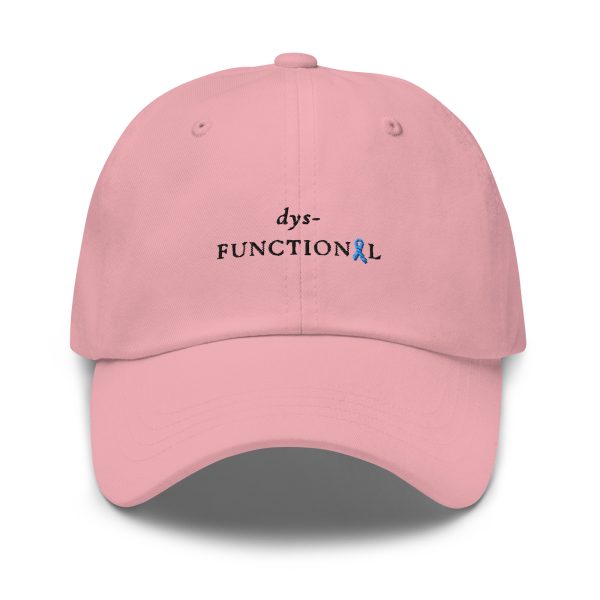 dys-FUNCTIONAL Podcast Embroidered Dad Hat - Image 3