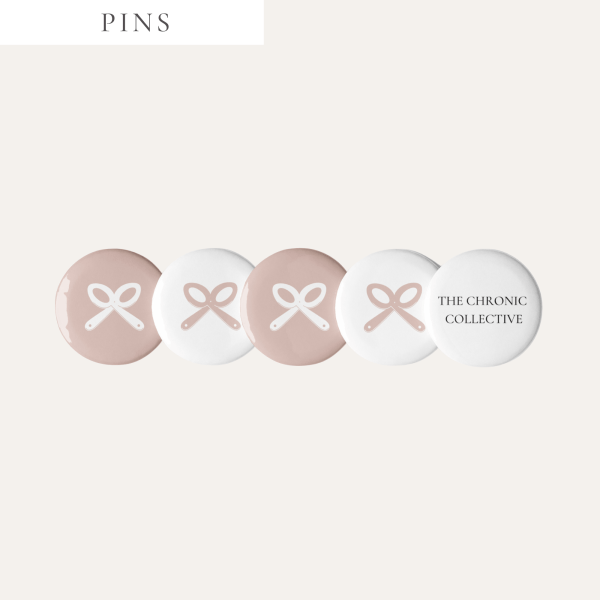 The Chronic Collective Logo Pins