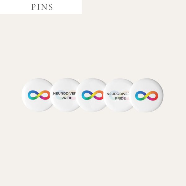 Neurodiversity Pride Pins