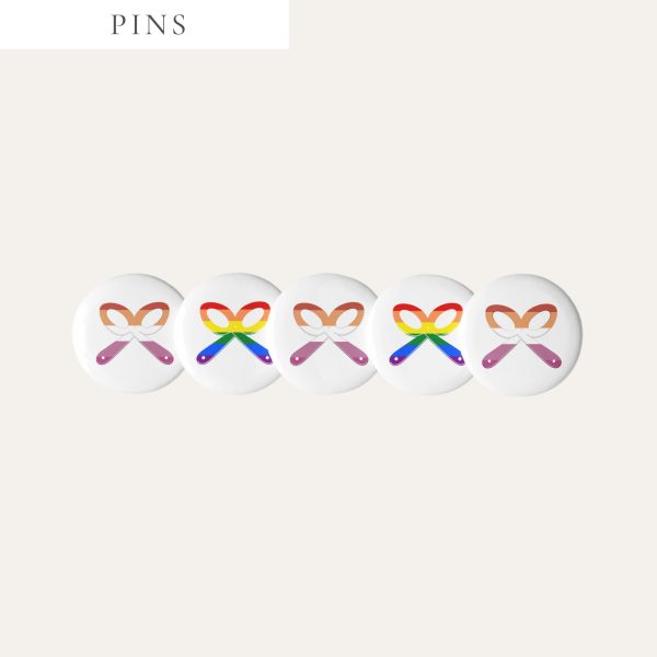 Lesbian & LGBTQIA+ Pride Pins