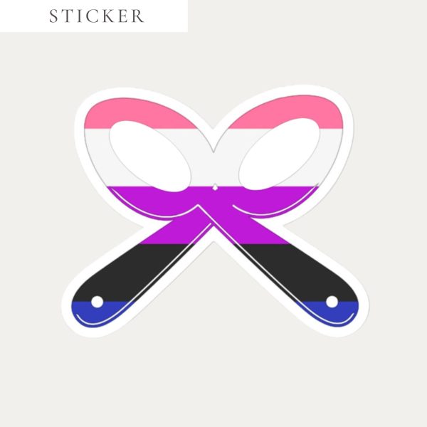 Genderfluid Pride Sticker