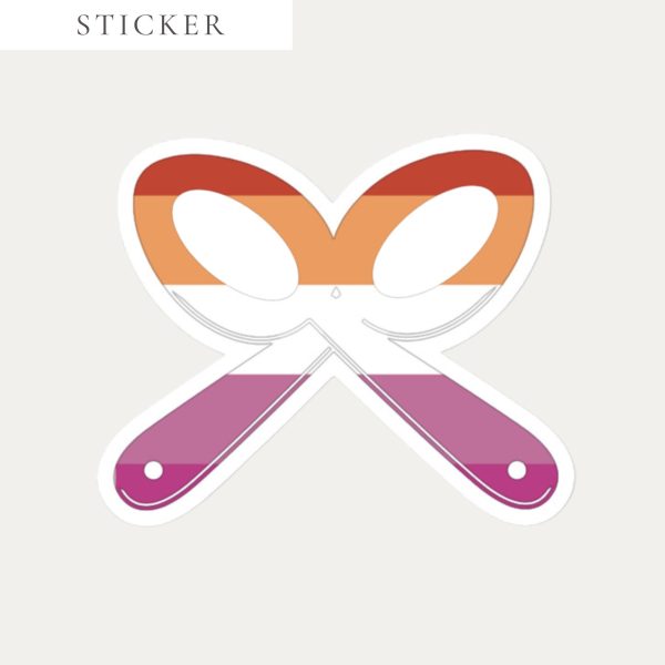 Lesbian Pride Sticker