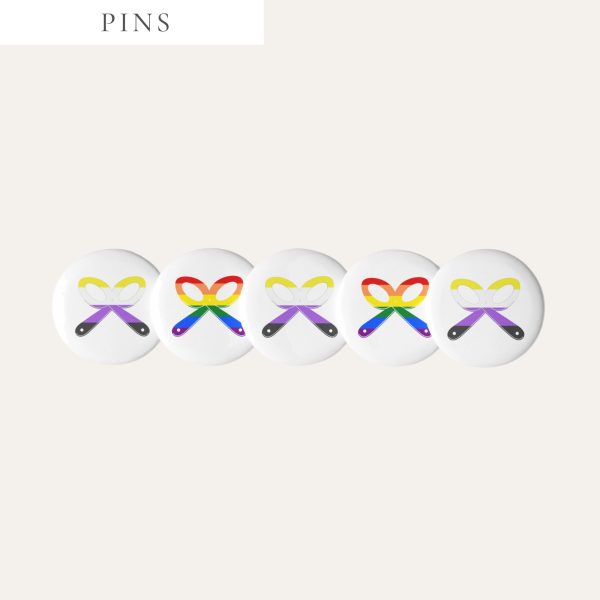 Non-Binary & LGBTQIA+ Pride Pins