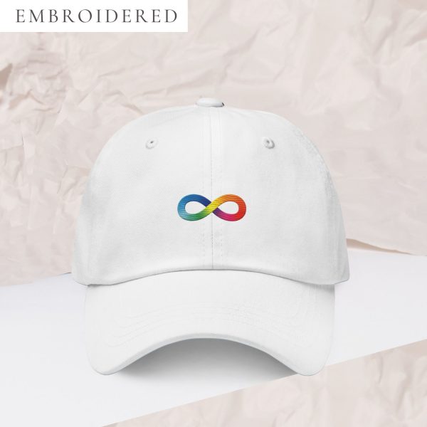Neurodiversity Pride Embroidered Dad Hat