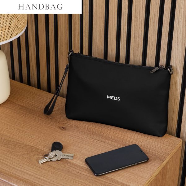 Meds Faux Leather Hand / Crossbody Bag