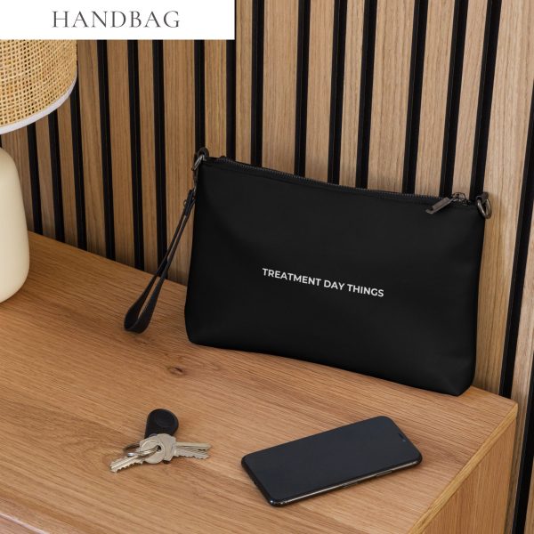 Treatment Day Things Faux Leather Hand / Crossbody Bag