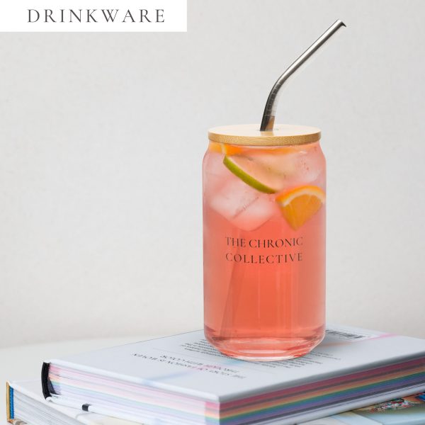 The Chronic Collective Glass Can W/ Lid