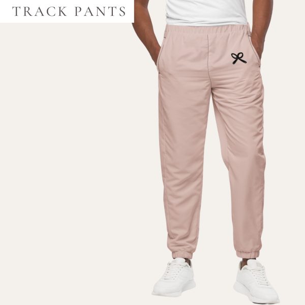 Collective Classic Pink With Black Logo Track Pants