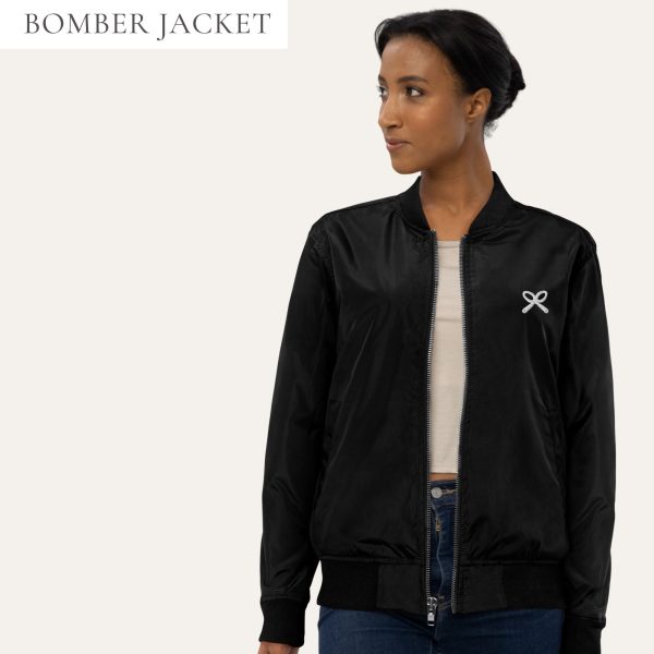 Collective Classic Embroidered Logo Bomber Jacket