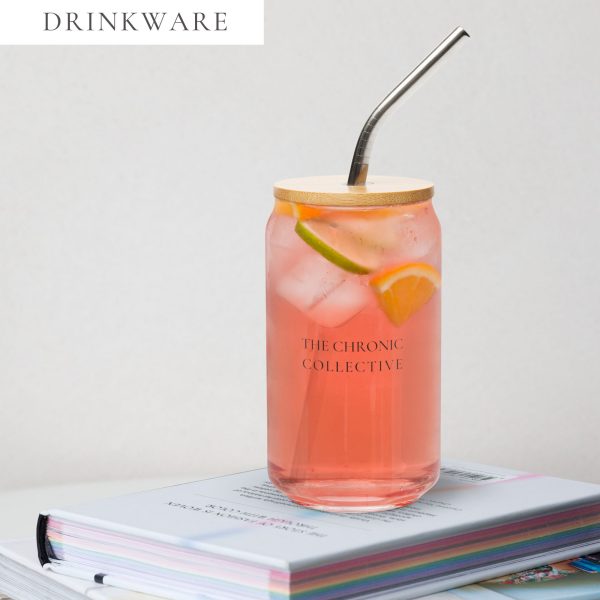 Collective Classic "The Chronic Collective" Glass Can W/ Lid