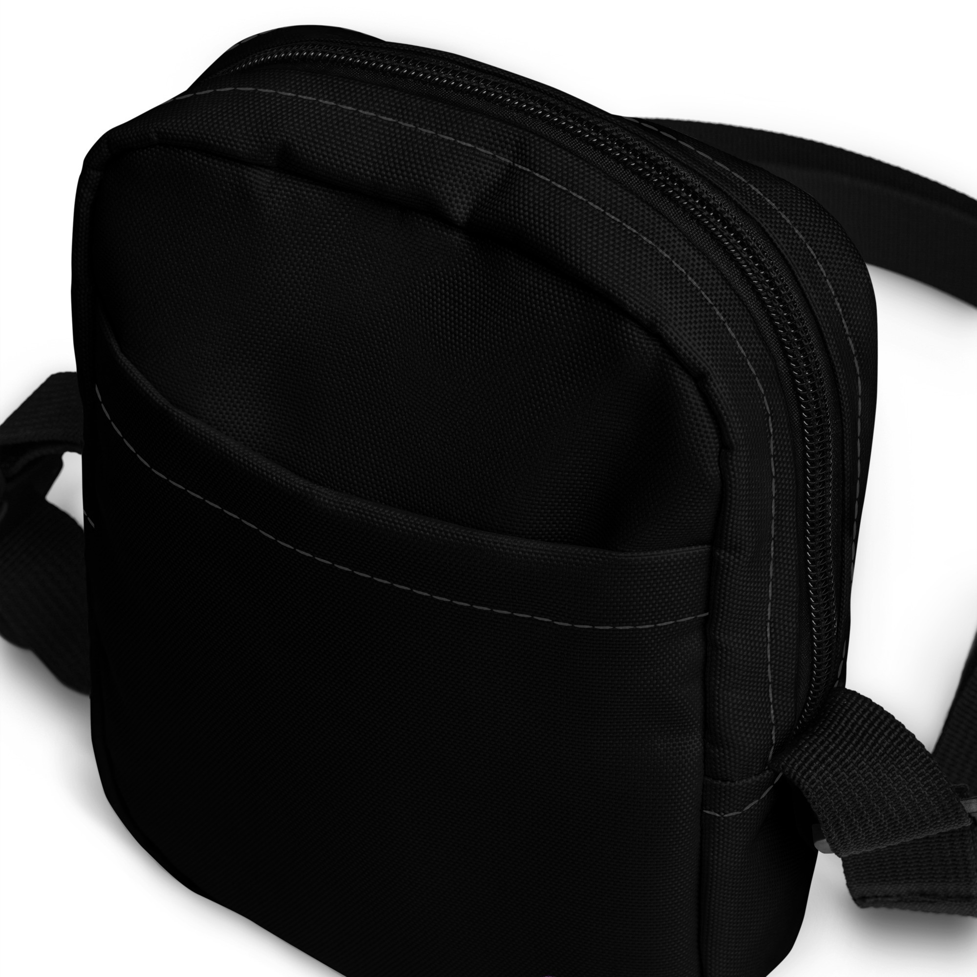Orange & Purple Awareness Ribbon Utility Crossbody Bag - Image 4