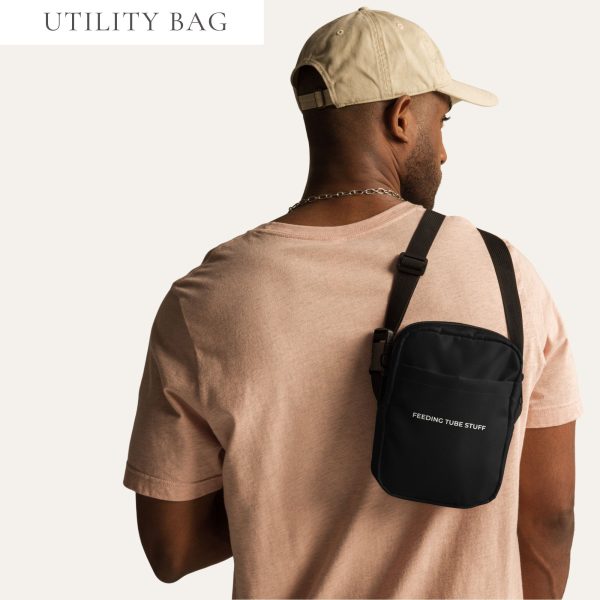 Feeding Tube Stuff Utility Crossbody Bag